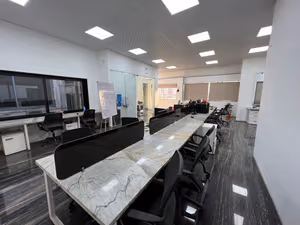 8 Person Coworking Desk