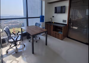 3 Person Coworking Desk