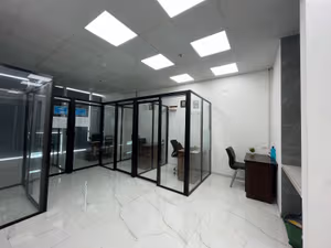 3 Person Coworking Desk