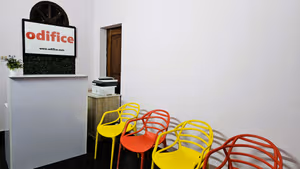 3 Person Coworking Desk
