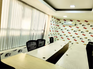 3 Person Coworking Desk