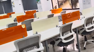 1 Person Coworking Desk