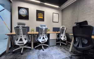 6 Person Coworking Desk