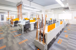 2 Person Coworking Desk