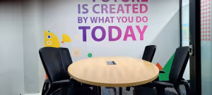 11 Person Coworking Desk