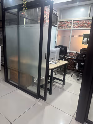 3 Person Coworking Desk