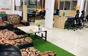 5 Person Coworking Desk