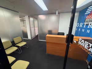 3 Person Coworking Desk