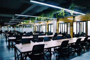 5 Person Coworking Desk