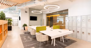 1 Person Coworking Desk