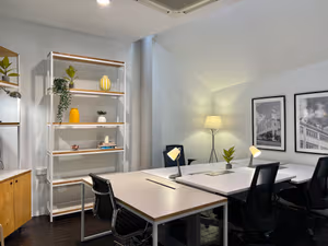 3 Person Coworking Desk
