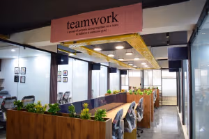 2 Person Coworking Desk