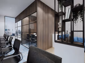 6 Person Coworking Desk