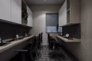 9 Person Coworking Desk