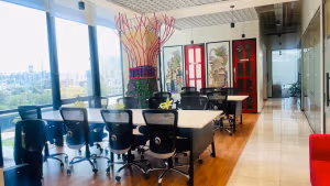 1 Person Coworking Desk