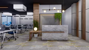 1 Person Coworking Desk