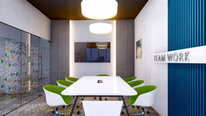 5 Person Coworking Desk