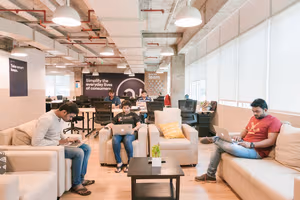 1 Person Coworking Desk