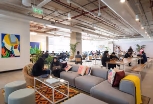 5 Person Coworking Desk