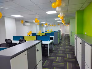 9 Person Coworking Desk