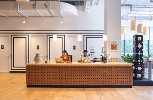 3 Person Coworking Desk