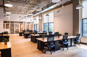 5 Person Coworking Desk