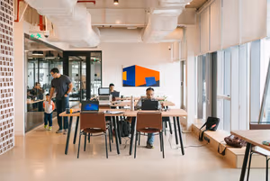 1 Person Coworking Desk