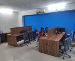 3 Person Coworking Desk