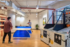 3 Person Coworking Desk