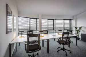 5 Person Coworking Desk