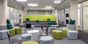 3 Person Coworking Desk