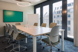 4 Person Coworking Desk