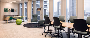 3 Person Coworking Desk