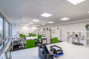 3 Person Coworking Desk