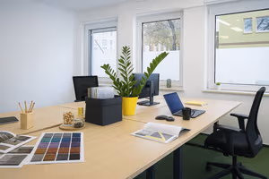 6 Person Coworking Desk