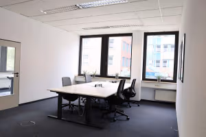 3 Person Coworking Desk