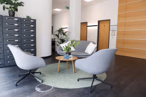 5 Person Coworking Desk