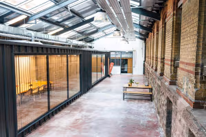 3 Person Coworking Desk