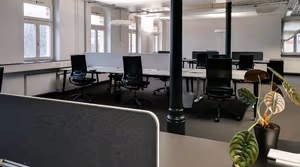 8 Person Coworking Desk