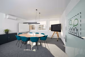 3 Person Coworking Desk