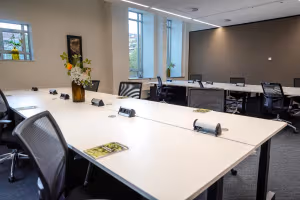 3 Person Coworking Desk