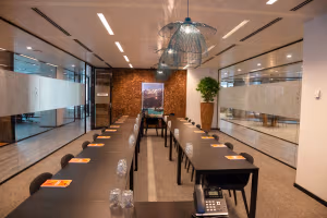 3 Person Coworking Desk