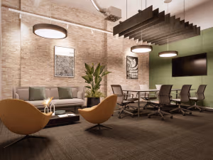 2 Person Coworking Desk