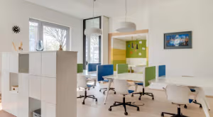 1 Person Coworking Desk