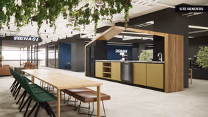 3 Person Private Office