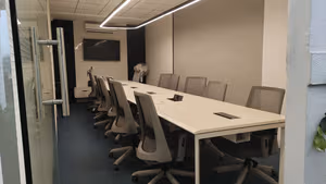 3 Person Coworking Desk