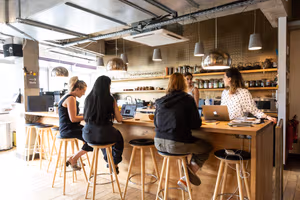 1 Person Coworking Desk