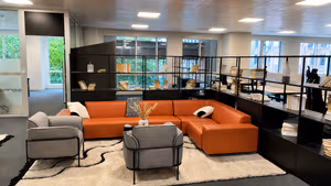 5 Person Coworking Desk