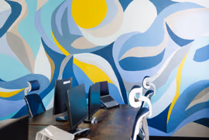 1 Person Coworking Desk