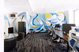 1 Person Coworking Desk